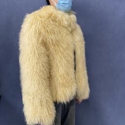 Mongolian Genuine Sheepskin Women's Winter High Quality Fashion Tibetan Sheepskin Jacket New Natural Sheepskin Stand Collar Coat