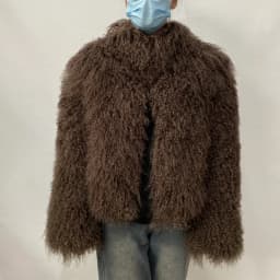 Mongolian Genuine Sheepskin Women's Winter High Quality Fashion Tibetan Sheepskin Jacket New Natural Sheepskin Stand Collar Coat