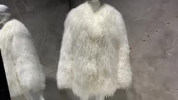 YOLOAgain White Mongolia Sheep Fur Jacket Women 2025 Winter Real Fur Jacket Coat