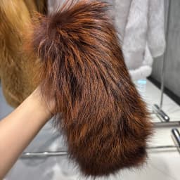 YOLOAgain Real Fox Fur Headband Women Lady Warm Soft Good Elastic Genuine Fox Fur Ring Scarves