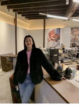 Young Women's Fur Coat Winter New Style Tocap Leather And Fur Integrated Jacket Short Length Korean Style Commute Friendly