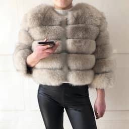 2026 New Style Real Fur Coat 100% Natural Fur Jacket Female Winter Warm Leather Fox Fur Coat High Quality Fur Vest
