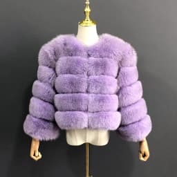 2026 New Style Real Fur Coat 100% Natural Fur Jacket Female Winter Warm Leather Fox Fur Coat High Quality Fur Vest