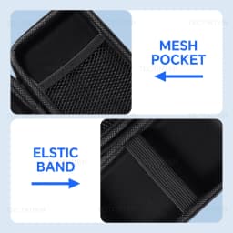 For R36S/GB300/FC/RG35XX Handheld Game Console Carrying Case Storage Bag Travel Retro Mini Game Player Portable Protective Box