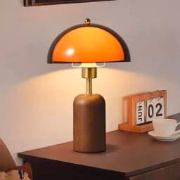 Japanese Metal Acrylic Wooden Luxury LED Decoration Table Lamp Desk Light For Living Room Bedroom Study Lighting Fixtures