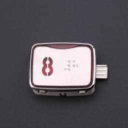 1PCS Applicable to SIGMA Elevator button MTD265 Direction keys Opening closing doors numeral key Voltage DC24V Red color light