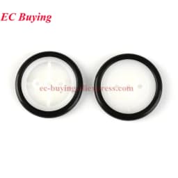 20pcs/1pc Small Smart Car Tire Chassis Plastic Robot Rubber Chassis Wheel for Single Chip Microcomputer Toy Car Tires
