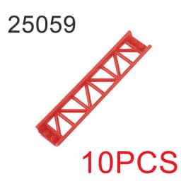 10pcs Roller Coaster Building Block Parts Long Short Straight Rail Small Particle Technology 26021 25059 2506134738 26560 26559