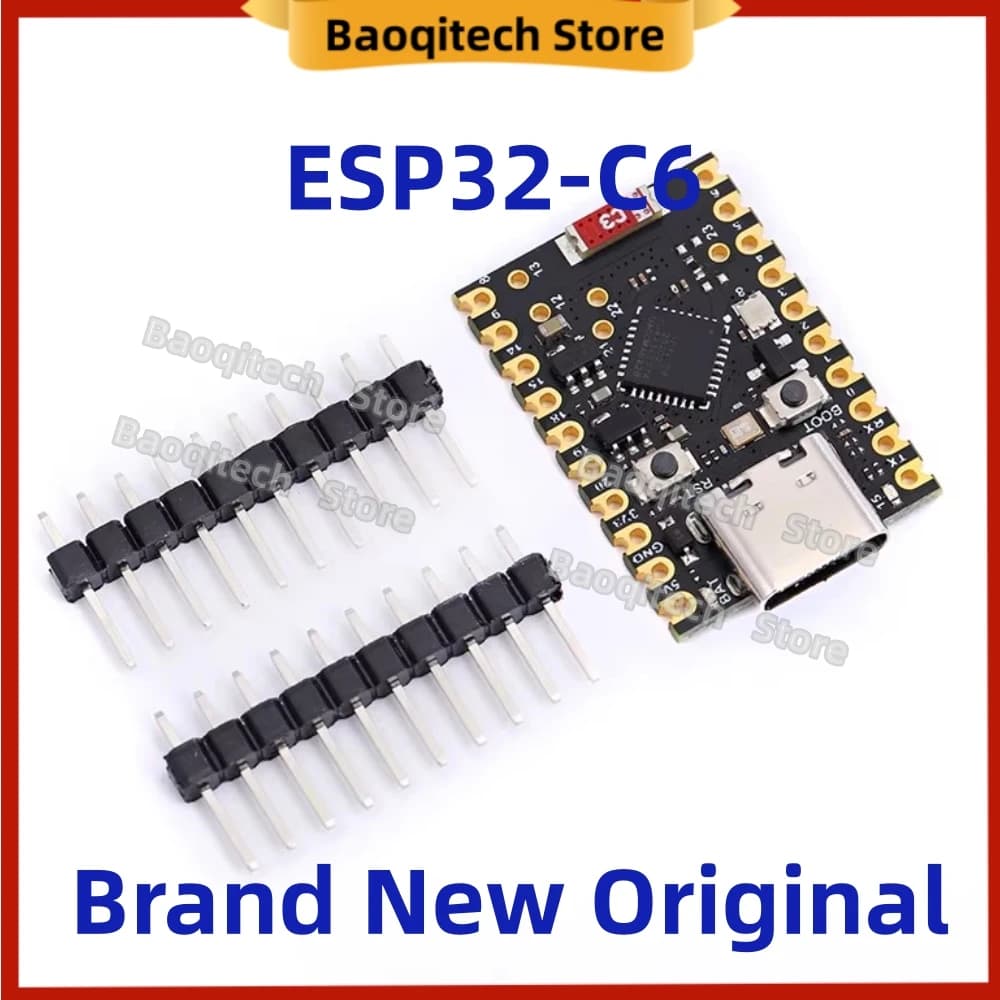 ESP32-C6 SuperMini Development Board Microcontroller Programming Learning Controller Core Board
