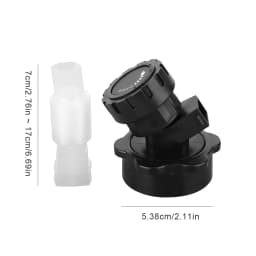 Bucket Faucet Replacement with Extendable Tube Water Container Faucet Camping Water Jug Tap for Outdoor Camping Container Faucet