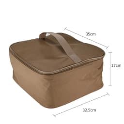 Outdoor Camping Picnic Cassette Stove Storage Bag Baking Tray Gas Tank Cookware Barbecue Storage Box Portable Camping Handbag