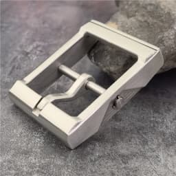 Luxury Stainless Steel Belt Buckle For Men Belt Leather Craft Clip Men Waist Western Belt Buckle 40mm Big Buckle Belt Man SK0015