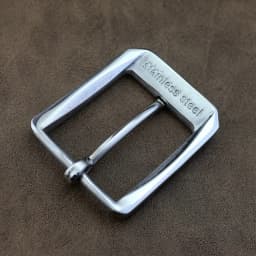 Deepeel 40mm Solid Stainless Steel Belt Buckles Men's Jean Waistband Clasps Suit Pants Pin Buckle DIY Leather Craft Accessories