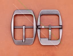 Sturdy Heavy Duty Antique Silver Men Huge Wide Western Center Bar Leathercraft Jeans Belt Buckle Hardware Replacement Fit 45mm