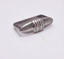 Antique Silver Texas Southwest Cowboy Engraved Rodeo Belt Buckle Loop and Tip Three Piece Set Unisex Fits 25mm Strap