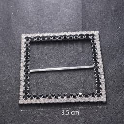 1PC Good Quality Big Size 9cm 10cm 12cm Crystal Rhinestone Buckles for Bridal Dress Women Clothing Belt Decorations Ribbon Knot