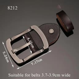 Men's Alloy Belt Head Handmade Replacement Waistband Buckels Jeans Accessories Bag Buckle DIY Leather Craft Sewing Accessories
