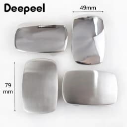 1Pc Deepeel 39mm Stainless Steel Belt Buckle Metal Brushed Smooth for Men's Waistband Head DIY Jeans Accessories Leather Craft