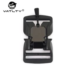 New 40mm Tactical Belt Buckle Lightweight Engineering Plastic Quick Release Magnetic Buckle for Men Canvas Military Belt Buckle