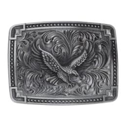 Vintage style belt buckle for man woman Eagle pattern alloy material Jeans accessories