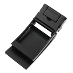 33mm Men's Belt Buckle Hard Alloy Silver Trouser Belt Buckle Non-perforated Belt Buckle Male Gifts