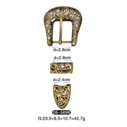 For Casual And Party Wear Vintage Hipsters Belt Buckle Metal Belt Buckle Western Fashionable Buckle Replacement