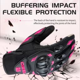 Touchscreen Motorcycle Gloves Breathable Mesh Summer Motocross Racing for Men Women - Ventilated & Lightweight