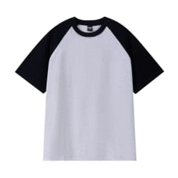 IEFB American Style Men's T-shirt Raglan Colorblocked Short Sleeve Summer New Tee Casual Loose Fitting O-neck Pullover Top X3841