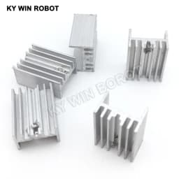 10pcs Aluminium TO-220 Heatsink TO 220 Heat Sink Transistor Radiator TO220 Cooler Cooling 20*15*10MM