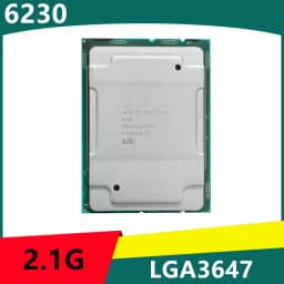 Xeon Gold 6230 CPU 20-Cores 40-Threads 2.10GHz 27.5MB 125W LGA3647 For C621 6230