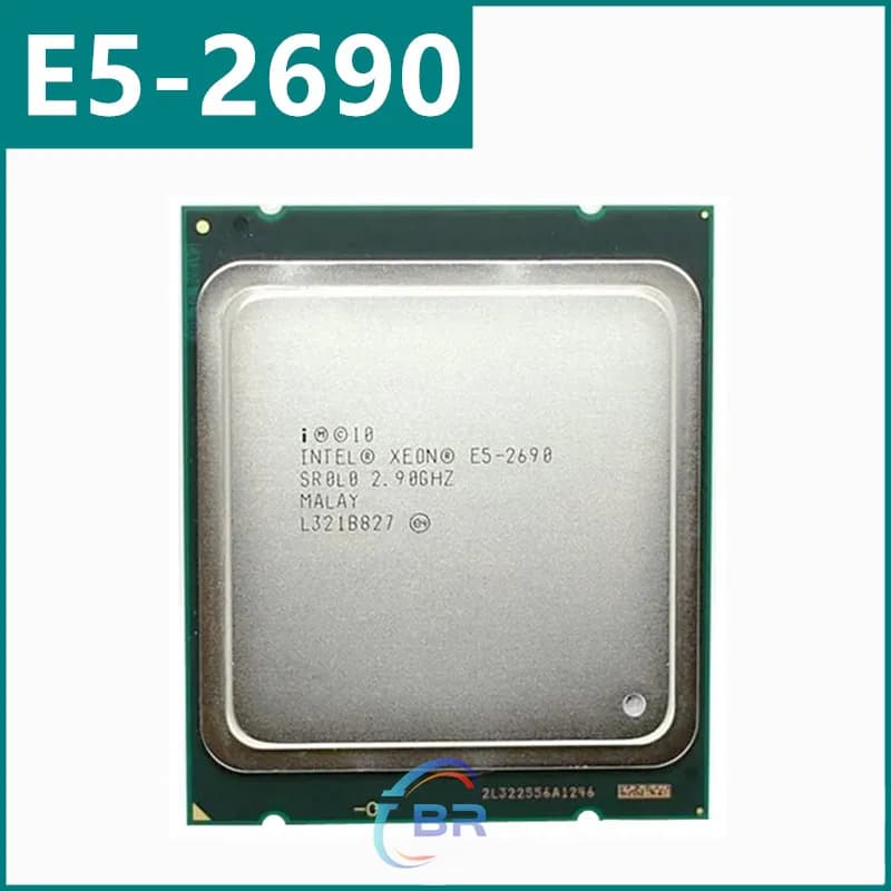 Xeon E5-2690 E5 2690 e5 2690 Eight Core 2.9G C2 LGA2011 CPU For X79