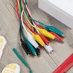 28mm 5 Colors 10 Pcs Alligator Double-ended Crocodile Clips Roach Clip Test Jumper Wireand Test Lead Set .