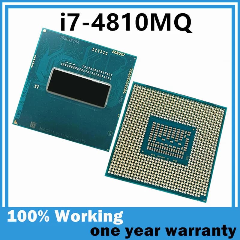 Core i7-4810MQ SR1PV i7 4810MQ 2.8GHz 6M Quad-Core Eight-Thread CPU 47W Socket G3 / rPGA946B