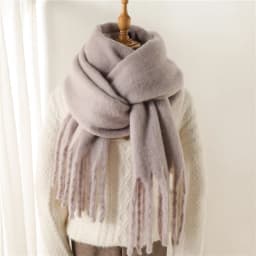 New Winter Scarf Men Women Cashmere Warm Solid Pashmina Blanket Wraps Female Thick Soft Bufanda Tassel Shawl Long Poncho Echarpe
