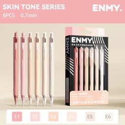 ENMY 48 Acrylic Gel Pen Rainbow Gradient Colors Fine Tip 0.7mm Art Drawing Pen Writing Pen Stationery Office School Supplies