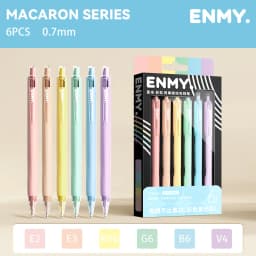 ENMY 48 Acrylic Gel Pen Rainbow Gradient Colors Fine Tip 0.7mm Art Drawing Pen Writing Pen Stationery Office School Supplies