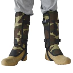 Knee Sleeve Snow Boot Gaiters Snake Bite Protection Waterproof Adjustable Hunting Mountain Climbing Hiking Walking Leg Gaiters