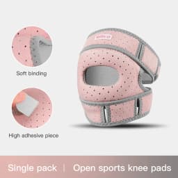 Dual adjustable patellar tendon support sleeve, suitable for meniscus, osteoarthritis, orthopedics, and athlete knee support