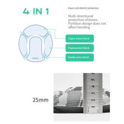 AOLIKES Knee Pads Thicken Sponge Volleyball Dancing Knee Protective Brace Gym Fitness Non Slip Unisex Basketball Yoga Knee Pads