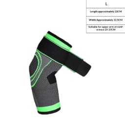 1Pc Elbow Support Elastic Gym Fitness Nylon Protective Pad Absorb Sweat Sports Safety Basketball Arm Sleeve Elbow Brace