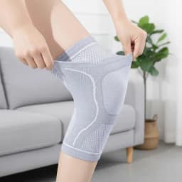 Compression Knee Brace Breathable Non-slip Adjustable Straps for Joint Pain Relief Squat Weightlifting Gym Training