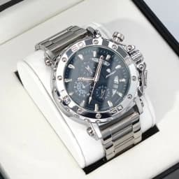 POEDAGAR Top Business Men's Wristwatch Luminous Waterproof Man Clock Chronograph Calendar Stainless Steel Quartz Watches For Men