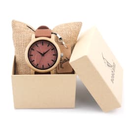 BOBO BIRD Wood Wristwatches Japan Miyota Movement Watch Fashion Brand Designer Bamboo Wooden Watches LOGO Customized OEM