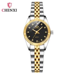 CHENXI 004A Luxury Men and Women Watch Waterproof Date Clock Male Sports Watches Men Quartz Casual Steel Couple Wrist Watch Gift