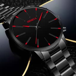Fashionable and casual men's watch, business-style simple quartz wristwatch, Christmas, Thanksgiving, Valentine's Day gifts