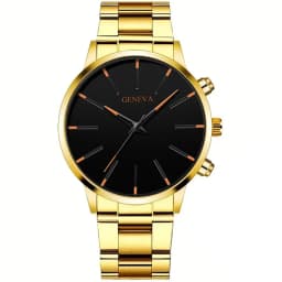 Fashionable and casual men's watch, business-style simple quartz wristwatch, Christmas, Thanksgiving, Valentine's Day gifts