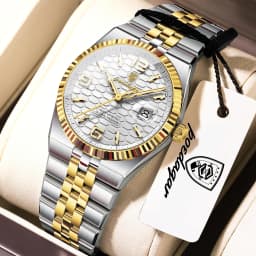 POEDAGAR Fashion Brand Women's Watch Stainless Steel Date Watches For Woman Luminous Waterproof Quartz Luxury Ladies Watch Reloj