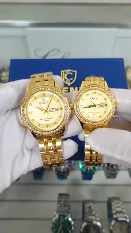 CHENXI Golden Quartz Watch Men Top Luxury Wristwatch Waterproof Golden Male Wrist Watch Man Full Steel Clock relogio masculino