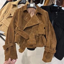 YOLOAgain Vintage Real Leather Jacket Women Genuine Sheepskin Leather Jacket Female