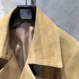 #S Women Suede Leather Jacket Ladies Casual Fashion Jacket 2025 New Coming Sheepskin Coat